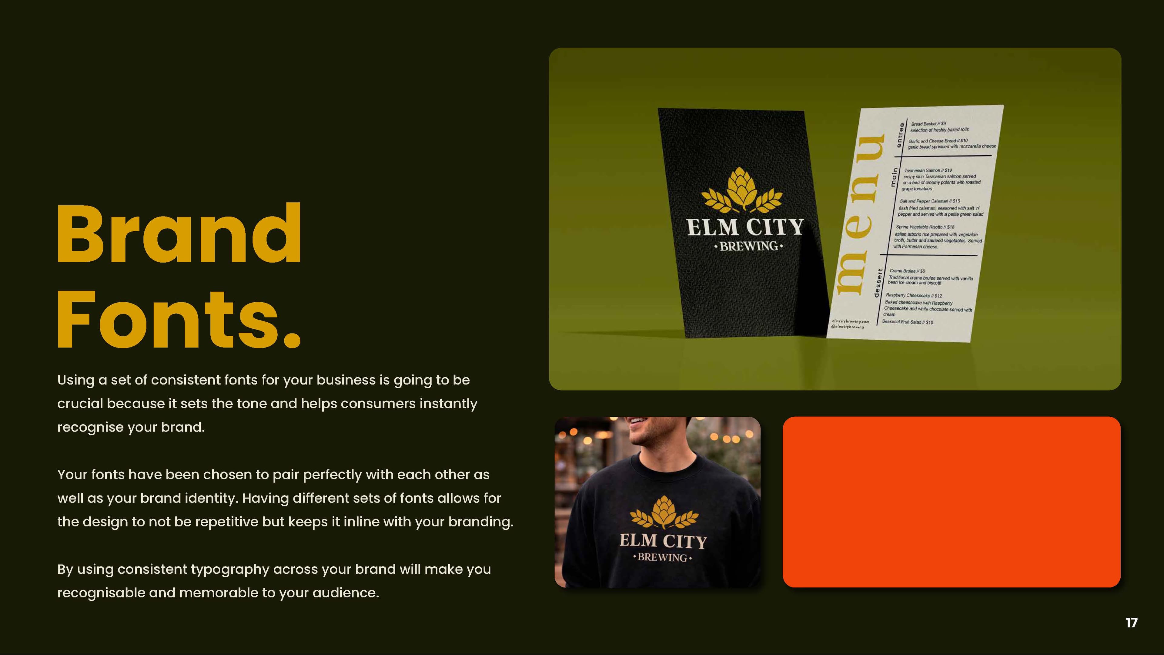Elm City Brewing — Brand Fonts | Typography by Black Rabbit Creative