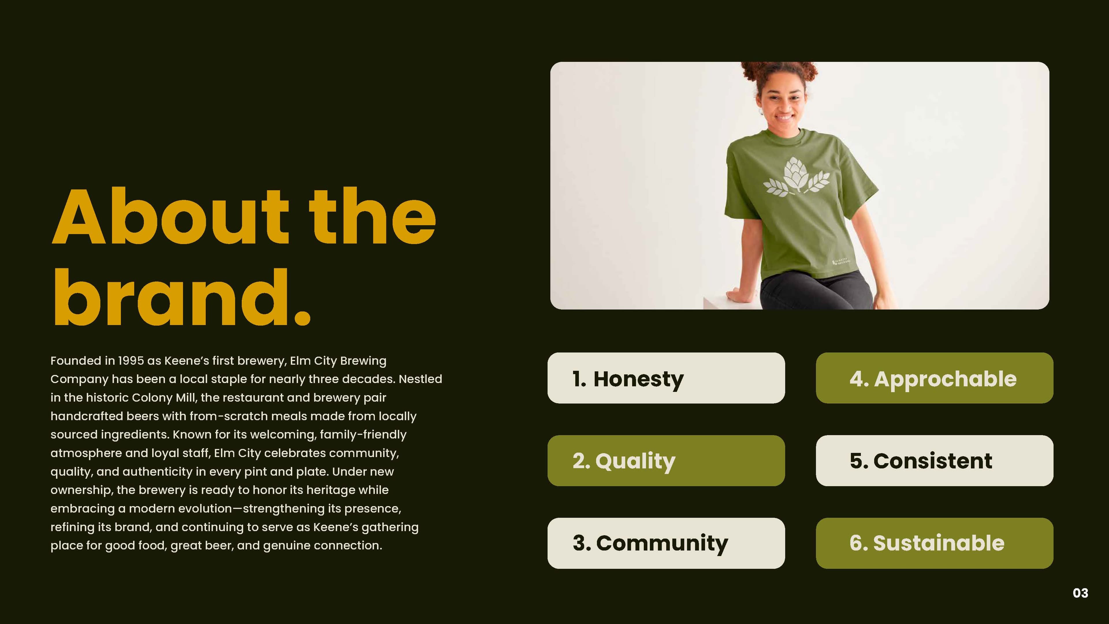 Elm City Brewing — About the Brand | Brand strategy by Black Rabbit Creative