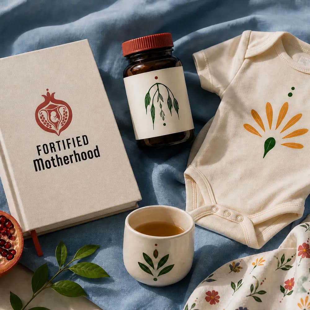 Fortified Motherhood — portfolio project by Black Rabbit Creative