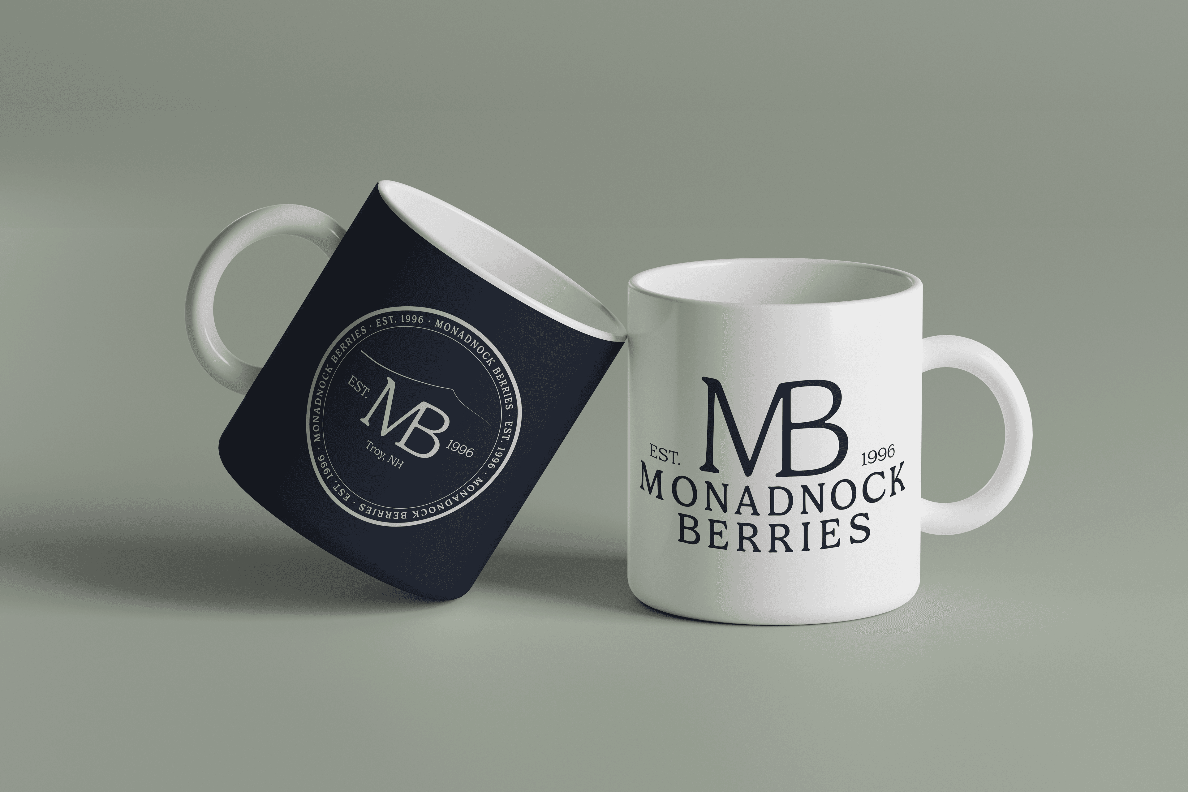 Mug — Monadnock Berries brand application by Black Rabbit Creative