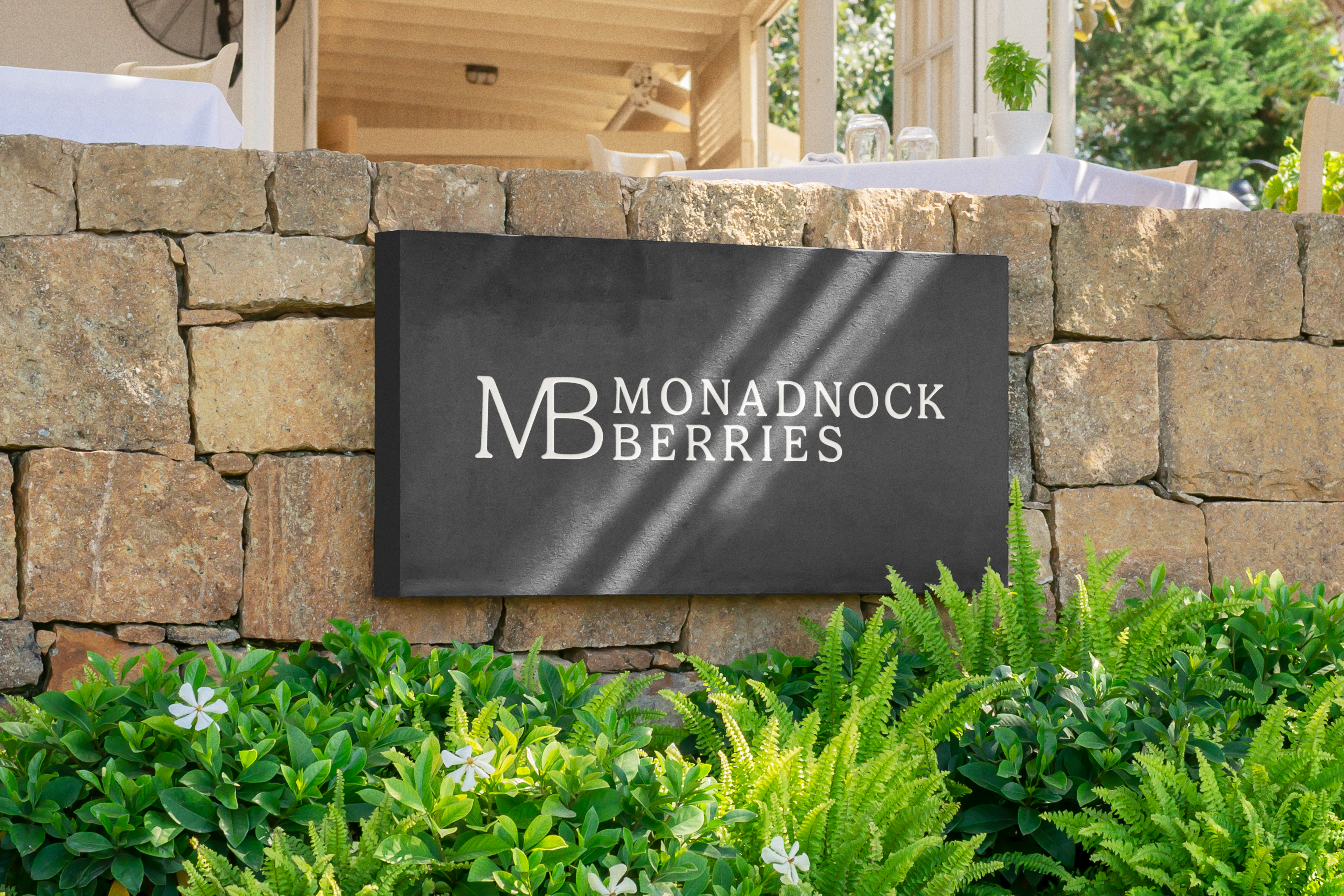 Signage — Monadnock Berries brand application by Black Rabbit Creative
