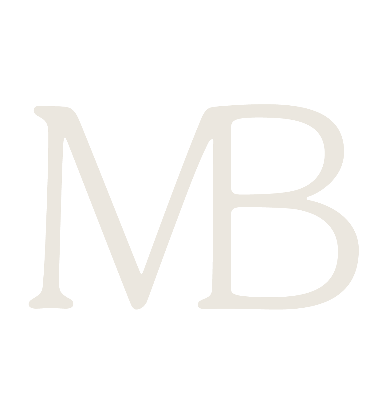 Monadnock Berries MB monogram — essential brand mark by Black Rabbit Creative, Portsmouth NH, New Hampshire, New England