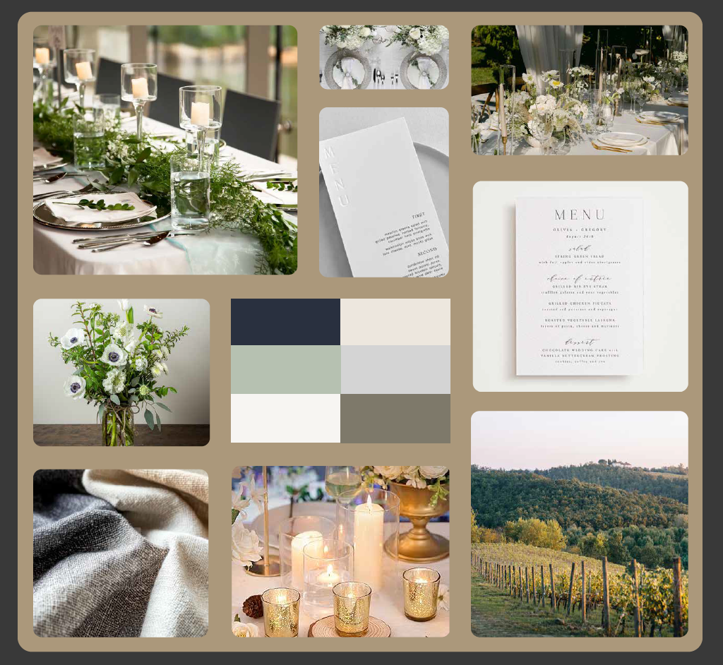 Estate Harvest — mood board direction for Monadnock Berries brand identity by Black Rabbit Creative, Portsmouth NH, New Hampshire, New England