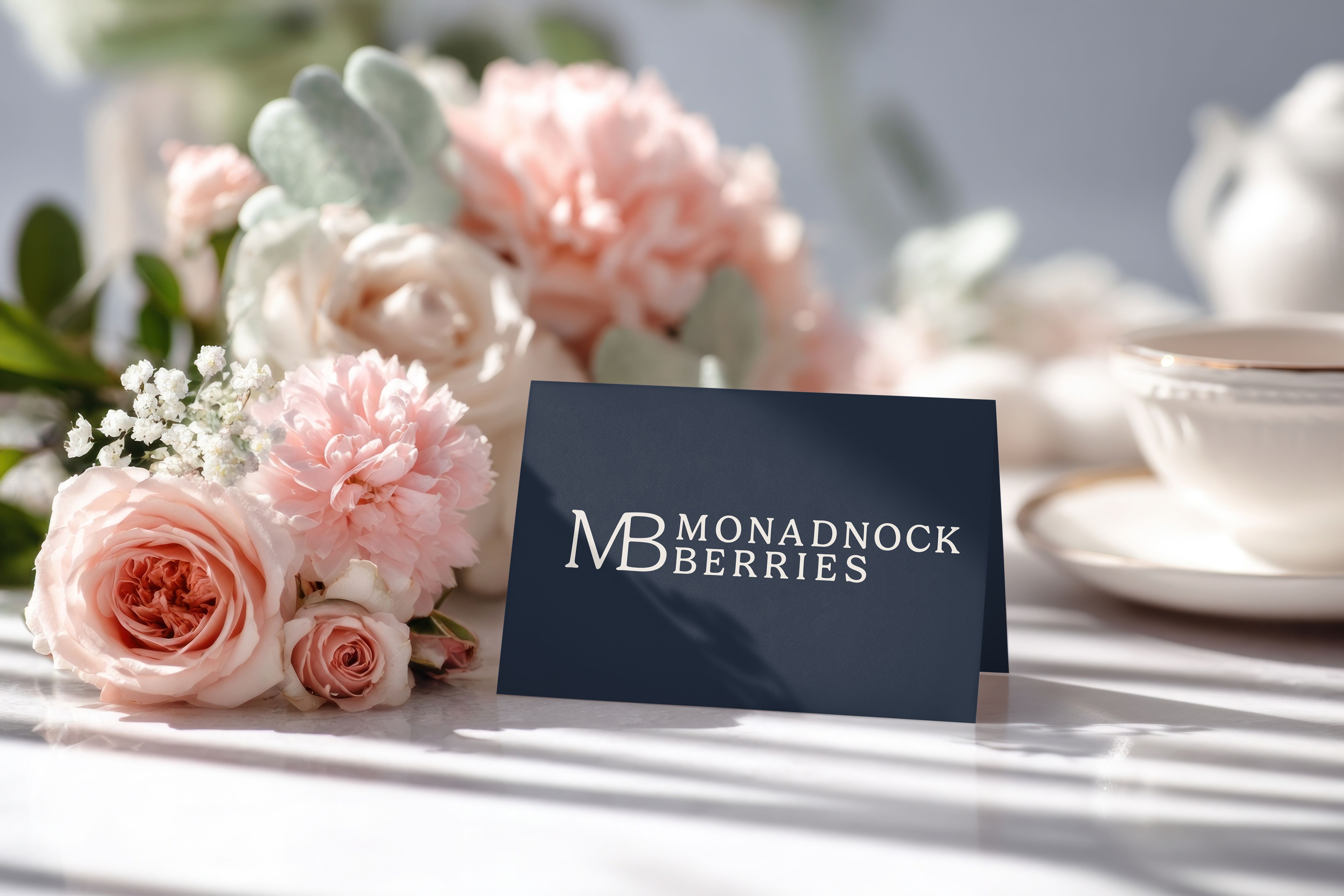 Business Card — Monadnock Berries brand application by Black Rabbit Creative, Portsmouth NH, New Hampshire, New England
