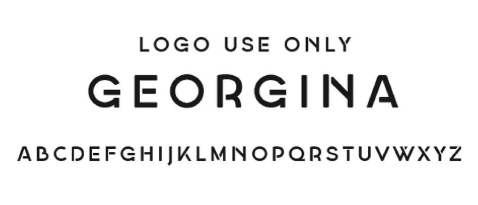 Georgina typeface