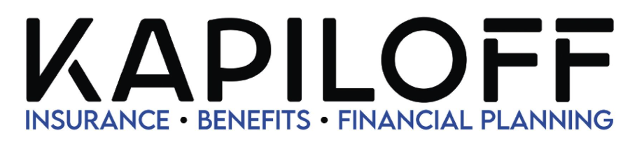 New Kapiloff Insurance Solutions wordmark — redesigned by Black Rabbit Creative, Portsmouth NH, New Hampshire, New England