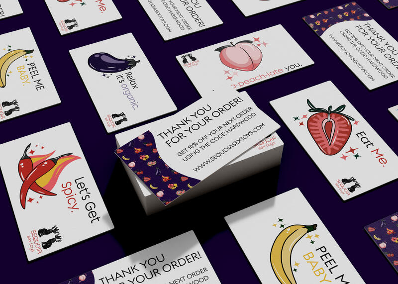 Sequoia – thank you card suite spread