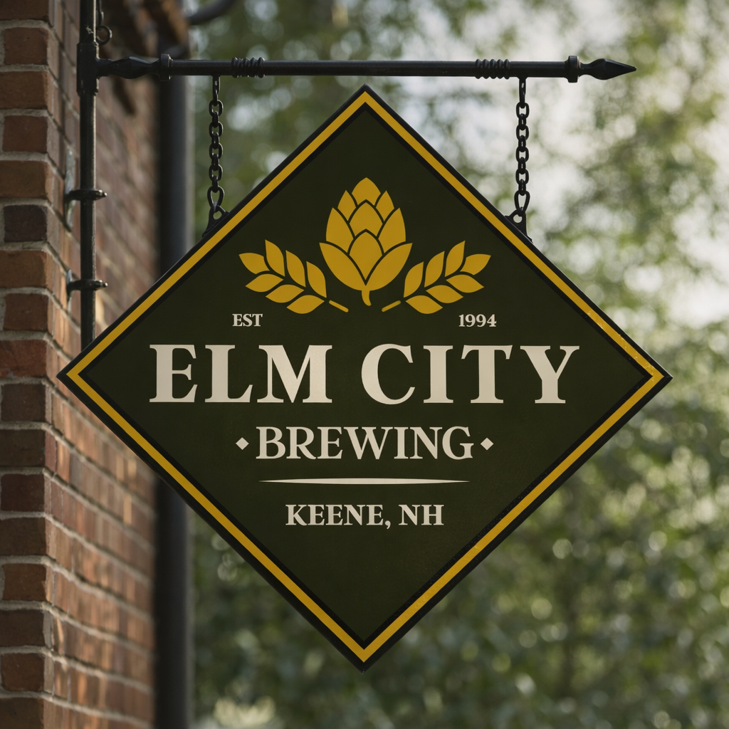 Elm City Brewing — portfolio project by Black Rabbit Creative, Portsmouth NH, New Hampshire, New England