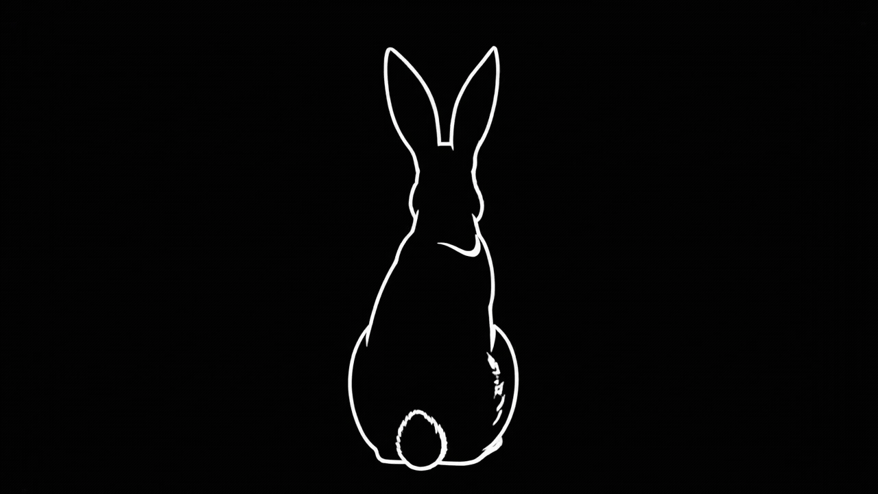 Black Rabbit Creative mascot — brand identity design studio, Portsmouth NH, New Hampshire, New England